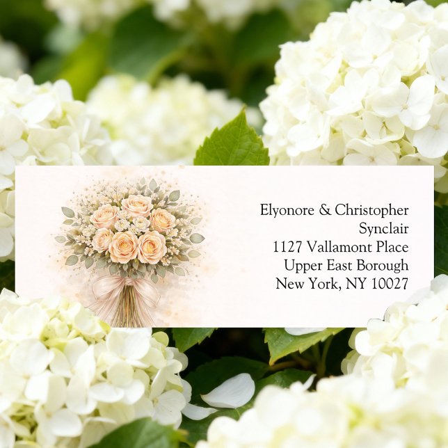 Beige Whimsical Watercolor Romantic Couple Wedding (Von Creator hochgeladen)