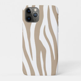 Beige-Zebra Case-Mate iPhone Hülle