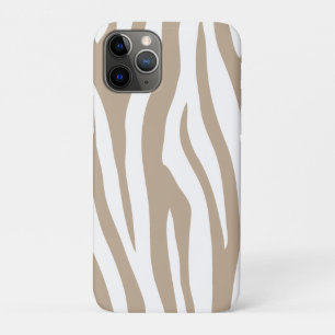 Beige-Zebra Case-Mate iPhone Hülle