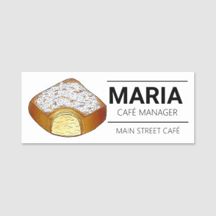 Beignet Pastry Louisiana LA New Orleans NOLA Food Namensschild