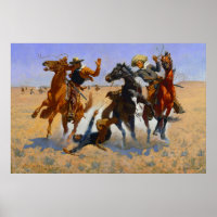 Beihilfe für einen Kameraden Frederic Remington 18