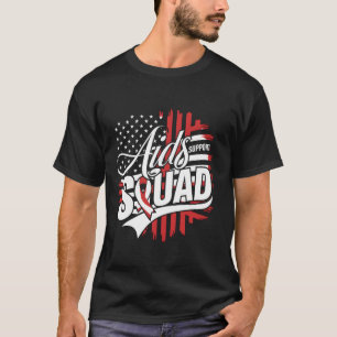 Beihilfen unterstützen die Red Ribbon-Familie unte T-Shirt