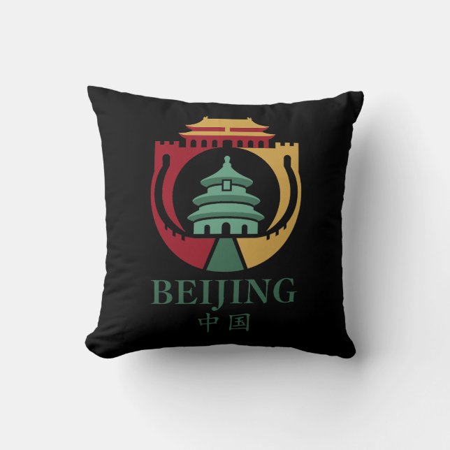 Beijing China Asia Kissen (Vorderseite)