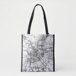 Beijing China Map Tasche