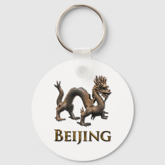 BEIJING Dragon Schlüsselanhänger (Vorderseite)
