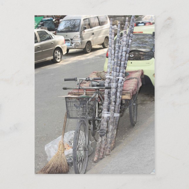 Beijing Work Bike Postkarte (Vorderseite)