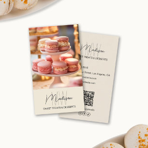 Beilage für das Bakery Monogram Visitenkarte