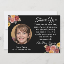 Beileid Beerdigung Gedenkstätte Wasserfarbe   Dankeskarte