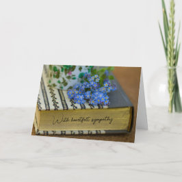 Beileid Faltkarte Karte