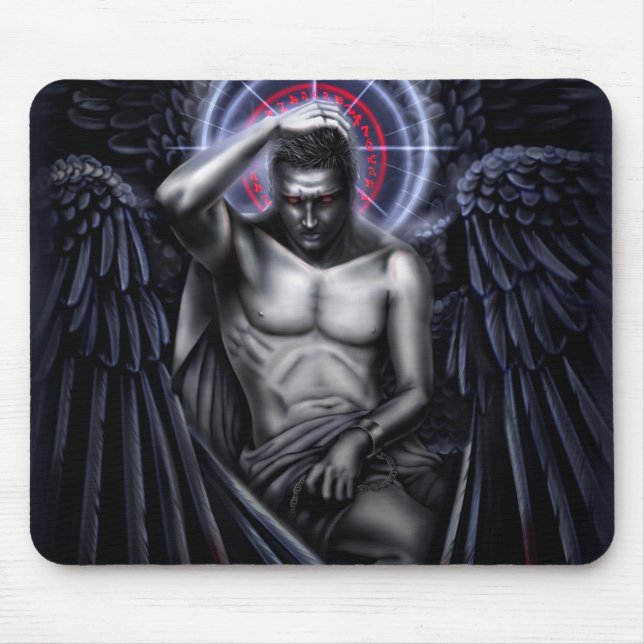 Beileid für den Teufel Mousepad (Vorne)