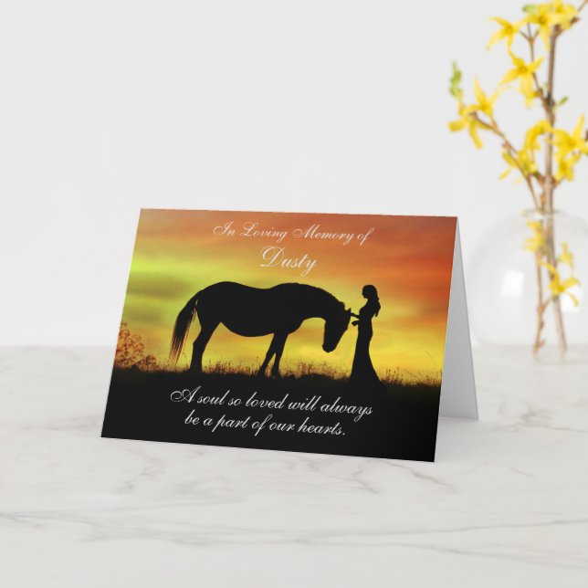 Beileid Gedenkstätte Individuelle Name Schöne Auss Karte (Gelbe Blume)