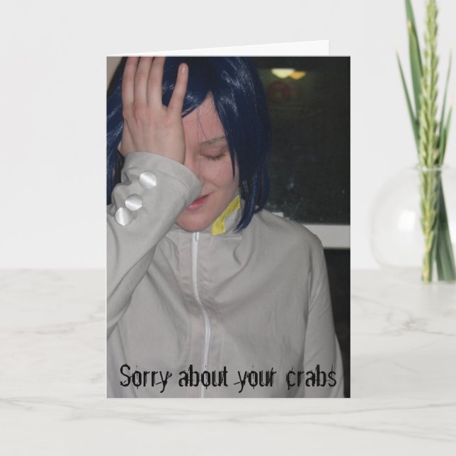 Beileid - Krebse Karte (Vorderseite)