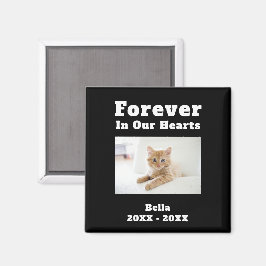 Beileid-Memorial für Haustiere für immer in unsere Magnet