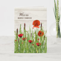 Beileid Pflaumen und Cattails