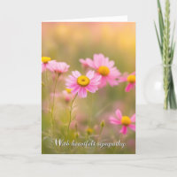 Beileid Pink Daisies