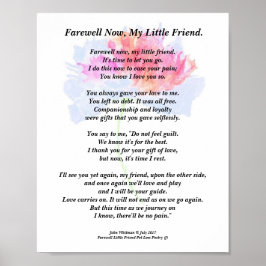 Beileid-Poesie drucken, Werteposter (Matte) Poster