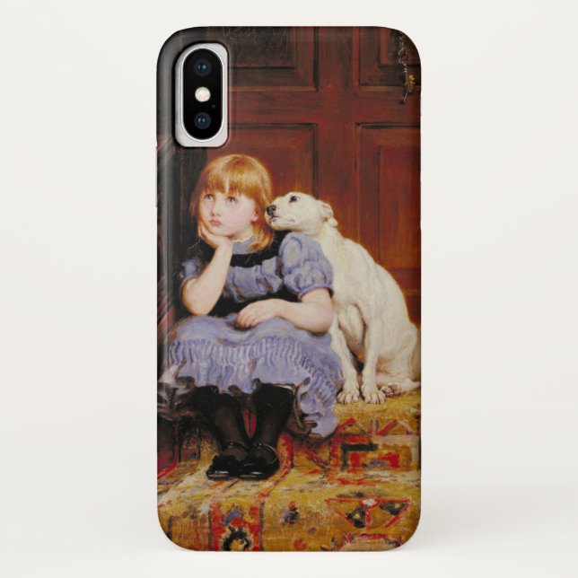 Beileid (von Briton Riviere) Case-Mate iPhone Hülle (Rückseite)