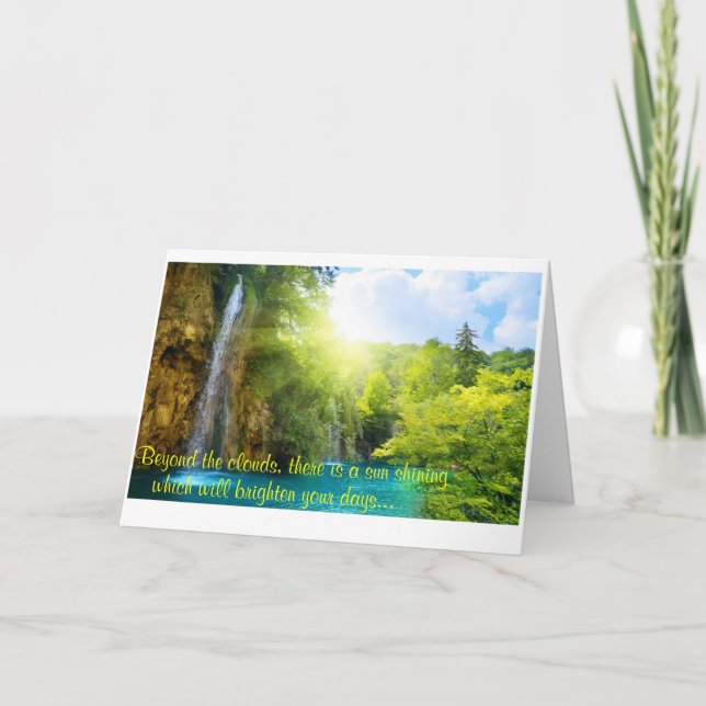 Beileids-Karte Karte (Vorderseite)