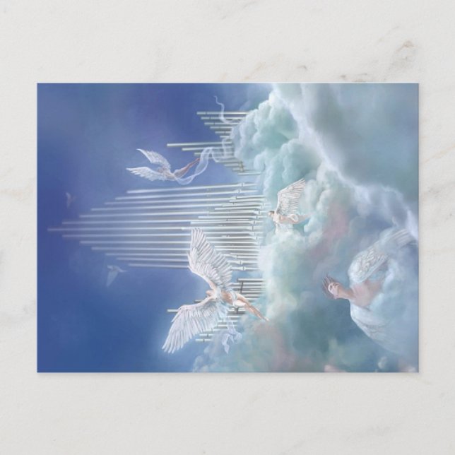 Beileidskarten. Postkarte (Vorderseite)