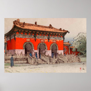 Beiling-Mausoleum, Liaoning, China Yoshi Hiroshi Poster