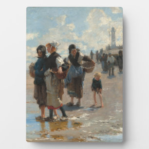 Beim Angeln von John Singer Sargent Fotoplatte