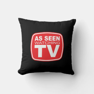 Beim Fernsehen gesehen Kissen