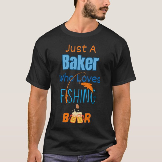 Beim Fischen T-Shirt (Vorderseite)