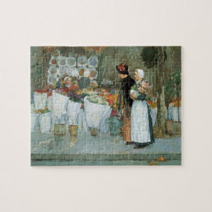 Beim Floristen von Childe Hassam, Vintage Fine Art