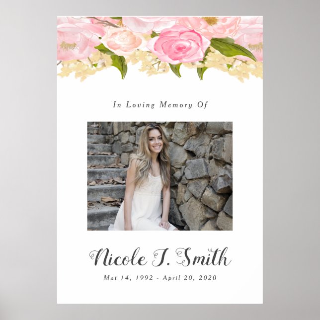 Beim Love Memory Party-Zeichen Poster (Vorne)