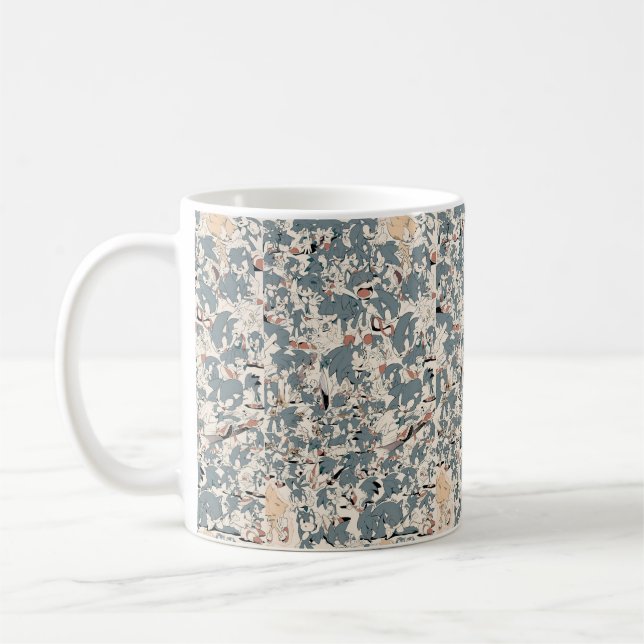 Beim Schlucken lachen Kaffeetasse (Links)