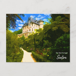 Beim Spaziergang nach Eden, Portugal Postkarte