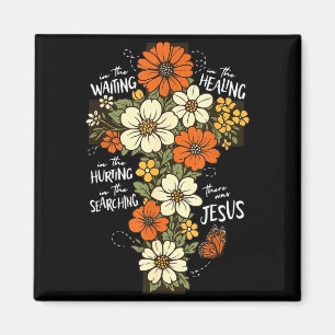 Beim Warten Suchen Schmerzen war Jesus Magnet