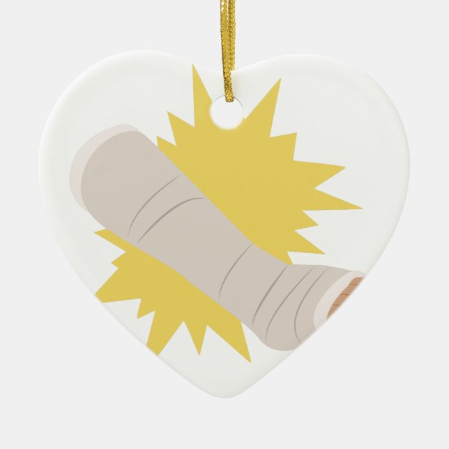 Bein-Form Keramikornament (Vorne)