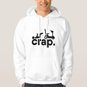 Beinamputierter Elektrischer Rollstuhl Fall Behind Hoodie