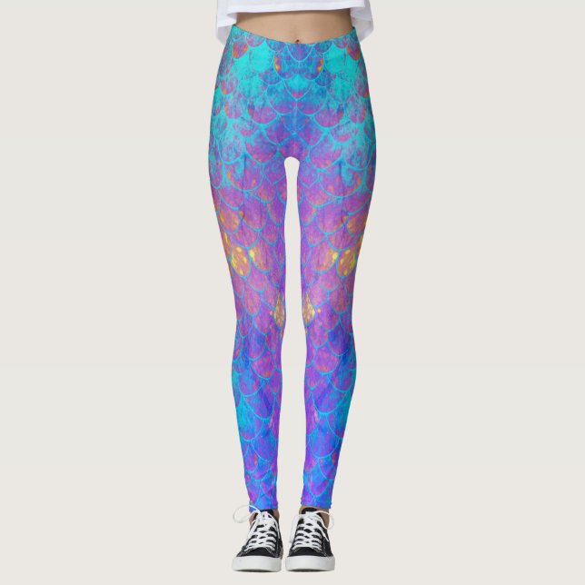 Beine der Drachenwaage. Leggings (Vorderseite)