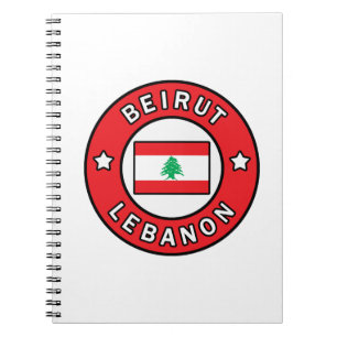 Beirut Libanon Notizblock