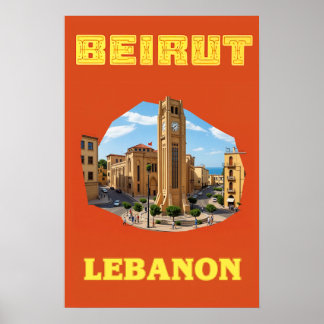 Beirut, Libanon Poster