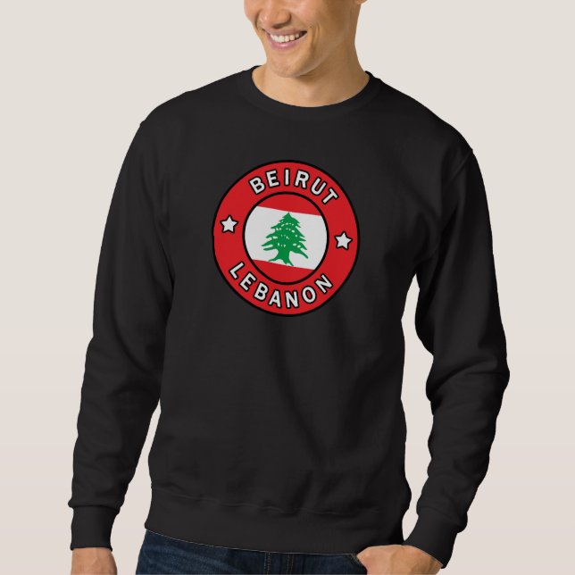 Beirut Libanon Sweatshirt (Vorderseite)