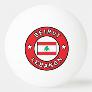 Beirut Libanon Tischtennisball