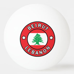 Beirut Libanon Tischtennisball