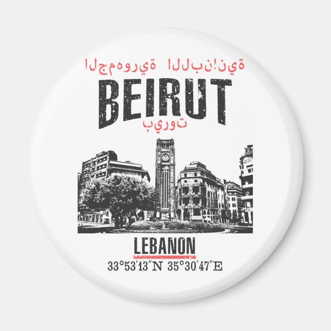 Beirut Magnet (Vorne)