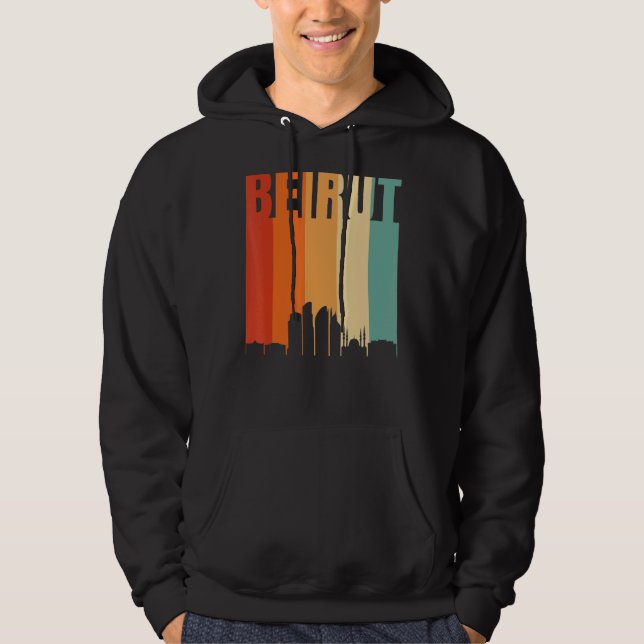 Beirut Skyline Hoodie (Vorderseite)