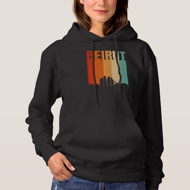 Beirut Skyline Hoodie (Vorderseite)