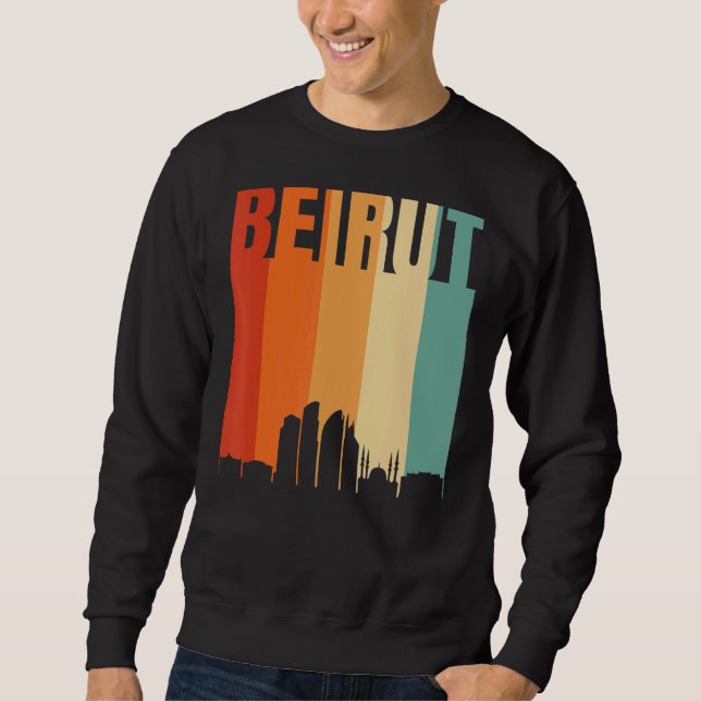 Beirut Skyline Sweatshirt (Vorderseite)