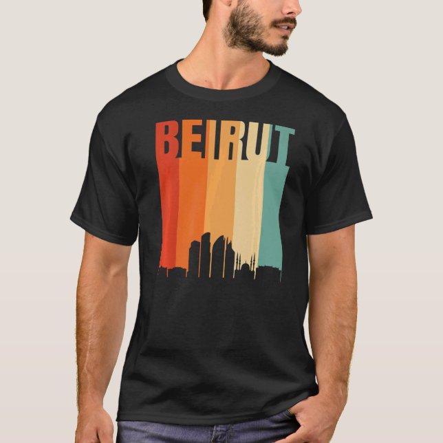 Beirut Skyline T-Shirt (Vorderseite)