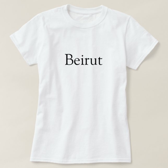 Beirut T-Shirt (Design vorne)