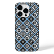 Beispiel: Estnisch Blue Black and White Mitten Mus