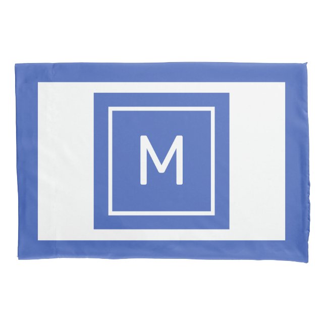 Beispiel für benutzerdefinierte Monogramme und Nam Kissenbezug (Vorderseite)