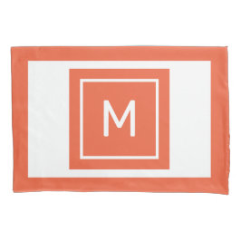 Beispiel für benutzerdefinierte Monogramme und Nam Kissenbezug
