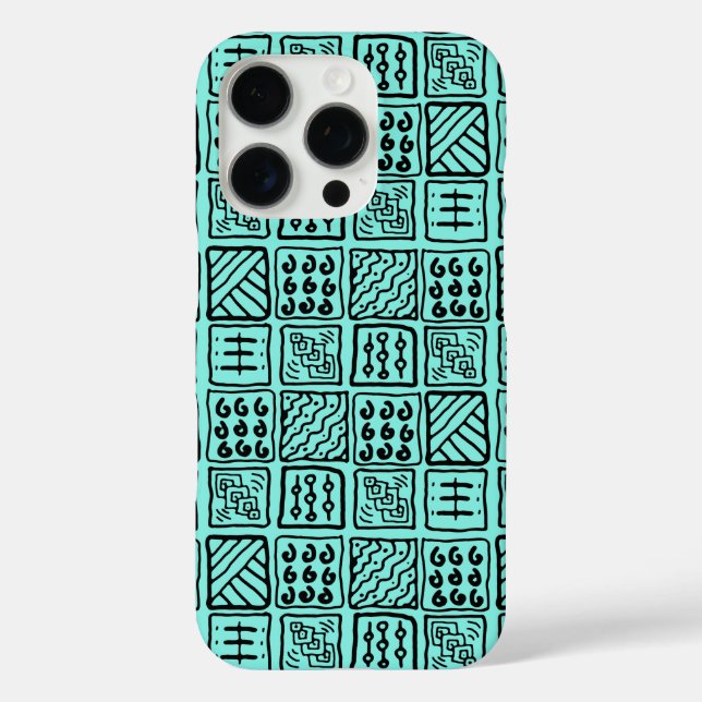 Beispiel für benutzerdefiniertes farbiges primitiv iPhone 16 pro hülle (Rückseite)